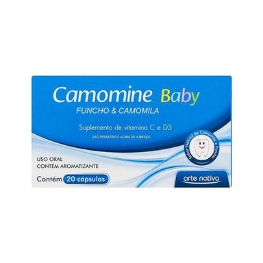 Imagem do produto Camomine C Baby 20 Cápsulas