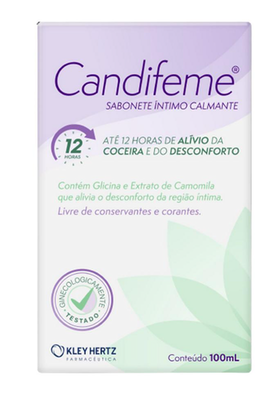 Imagem do produto Candifeme Sabonete Intimo Calmante Kley Hertz 100Ml