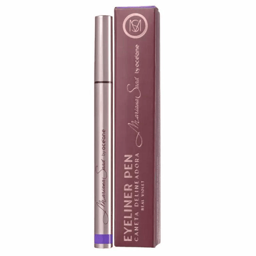 Caneta Delineadora Mariana Saad By Océane Eyeliner Pen Real Violet 1,8 G