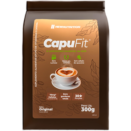 Imagem do produto Cappuccino Capufit 300G A Base De Whey Protein Zero Lactose, Zero Gordura E Baixo Em Calorias Newnutrition