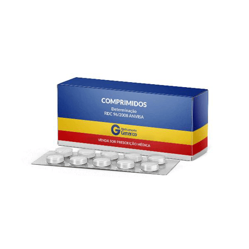 Imagem do produto Captopril E Hidroclorotiazida 50 E 25Mg 30 Comprimidos - Genérico