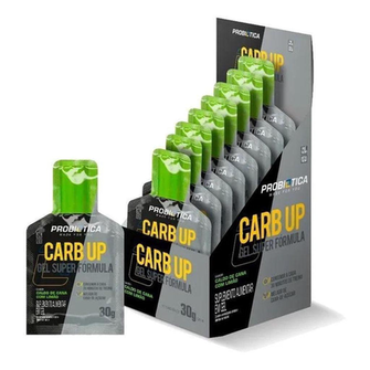 Imagem do produto Carb Up Gel Black 10 Saches Sabor Caldo De Cana Com Limão Probiotica Probiótica