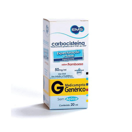 Imagem do produto Carbocisteína - Gotas 20Ml Ems Genérico