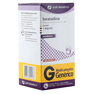 Imagem do produto Carbocisteína Xarope Genérico Prati 100Ml