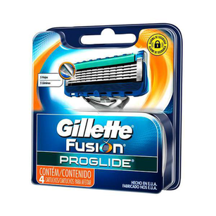Imagem do produto Carga - Gillette Fusion Proglide Com 4 Unidades