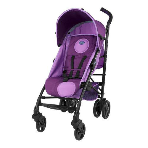 Imagem do produto Carrinho De Bebê Lite Way Basic Purple Chicco Ch8068 Carrinho Lite Way Basic Purple