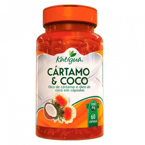 Imagem do produto Cártamo E Coco 1000Mg Katiguá Com 60 Cápsulas