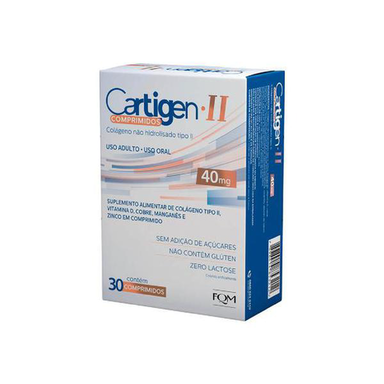 Imagem do produto Cartigen Ii Cartigem 30 Comprimidos