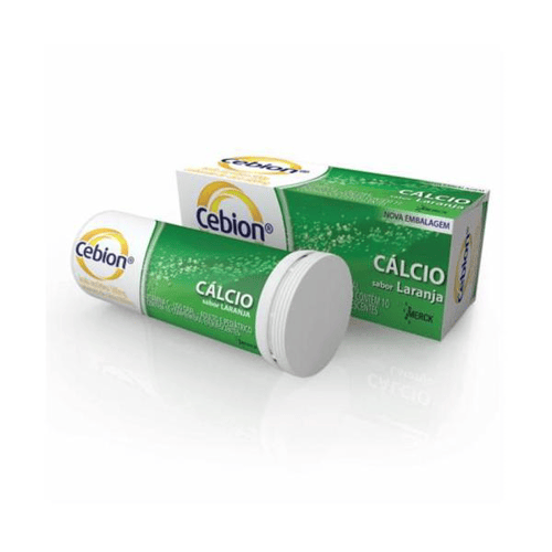 Imagem do produto Cebion - Efervescente Cálcio Sabor Laranja 500Mg 600Mg C 10 Comprimidos