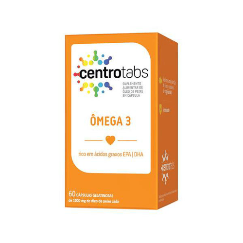 Imagem do produto Centrotabs Ômega 3 60 Cápsulas Gelatinosas