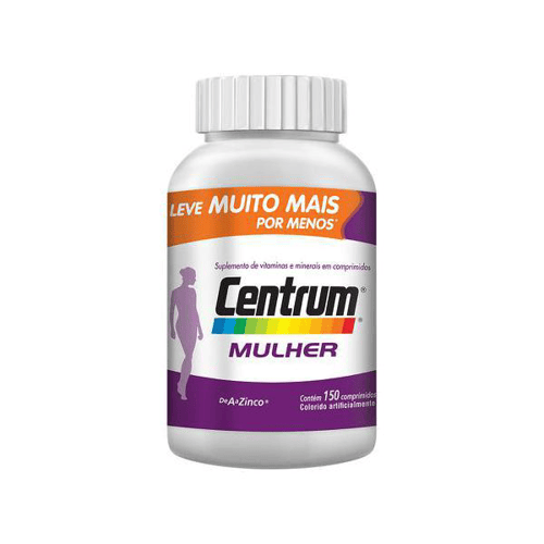 Imagem do produto Centrum Complexo Vitamínico Para Mulheres 150 Comprimidos