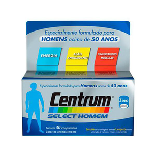 Imagem do produto Centrum Select Homem Complexo Vitamínico 30 Comprimidos