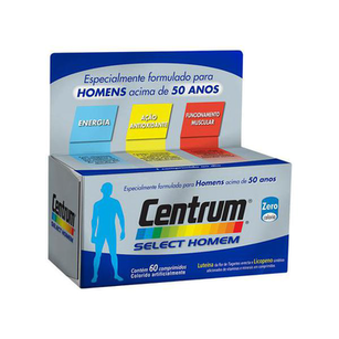 Imagem do produto Centrum Select Homem Complexo Vitamínico 60 Comprimidos