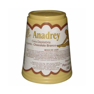 Imagem do produto Cera Depilatória Quente Anadrey Chocolate Branco 200G