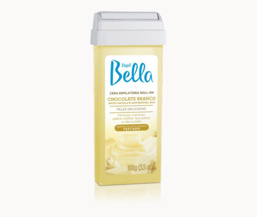 Imagem do produto Cera Depilatória Rollon Depil Bella Chocolate Branco 100G Refil