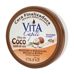 Imagem do produto Cera Finalizadora Vita Capili Coco 40G