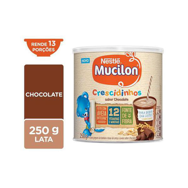 Imagem do produto Cereal Infantil Mucilon Crescidinhos Chocolate 250G