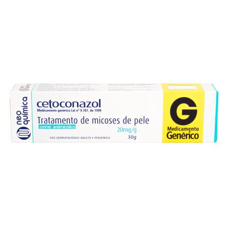 Cetoconazol - Creme 30G N Brainfarma Genérico