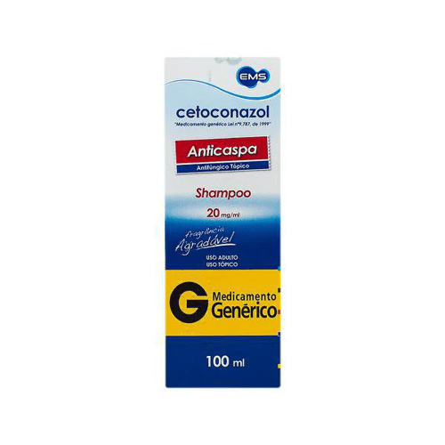 Imagem do produto Cetoconazol 20Mg/G - Shampoo 100Ml Ems Genérico