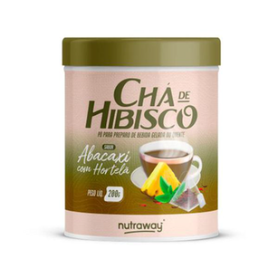 Imagem do produto Chá De Hibisco Abacaxi C/Hortelã Nutraway 200G