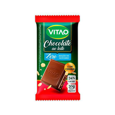 Imagem do produto Chocolate Ao Leite C Cereais 30G Vitao