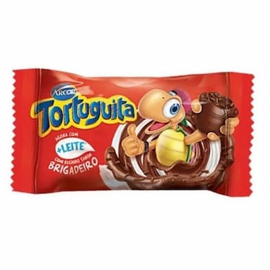 Chocolate Arcor Tortuguita Recheio Brigadeiro 15,5G