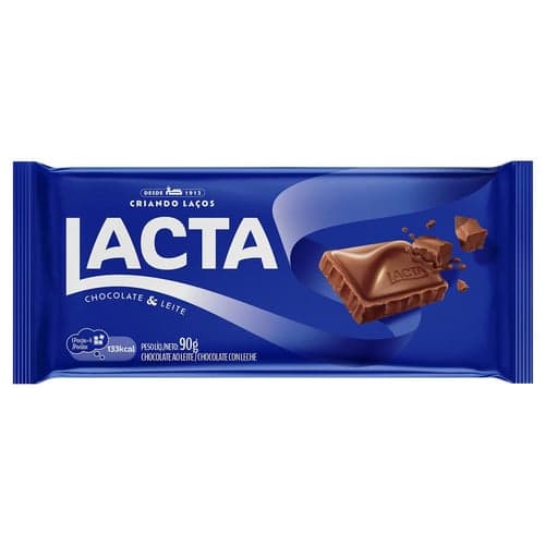 Imagem do produto Chocolate Lacta Ao Leite Com 90G