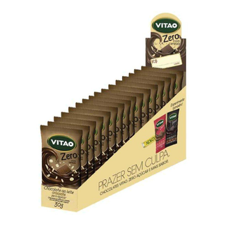 Imagem do produto Chocolate Zero Açúcar Vitão Ao Leite Com Cereais Com 30G