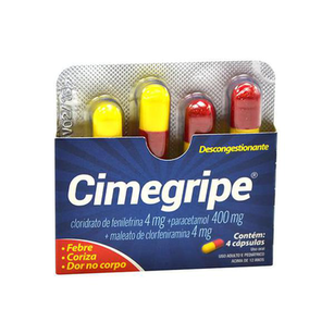Imagem do produto Cimegrip - 4 Comprimidos