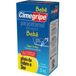 Imagem do produto Cimegripe - Bebe 100Mg Ml Suspensão 15Ml