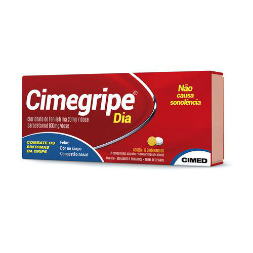 Imagem do produto Cimegripe - Dia Com 20 Comprimidos