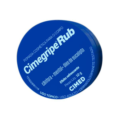 Imagem do produto Cimegripe Rub Ung Dpl 12 Pt 12G
