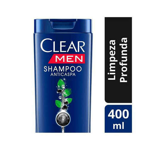 Clear Shampoo Anti Caspa Limpeza Profunda 400Ml