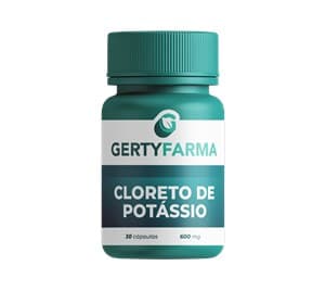 Imagem do produto Cloreto De Potássio 600Mg 30 Cápsulas
