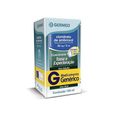 Imagem do produto Cloridrato De Ambroxol - Xarope Adulto 120Ml Germed Genérico