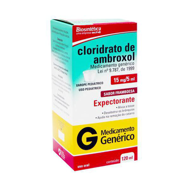 Cloridrato De Ambroxol - Xarope Infantil 120Ml Aché Genérico