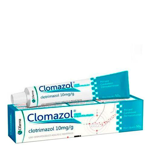 Imagem do produto Clotrimazol - Clomazol Creme Com 50 G