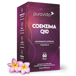 Imagem do produto Coenzima Q10 Puravida 60 Cápsulas