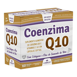 Imagem do produto Coenzima Q10 Lasanday Com 60 Capsulas 750Mg