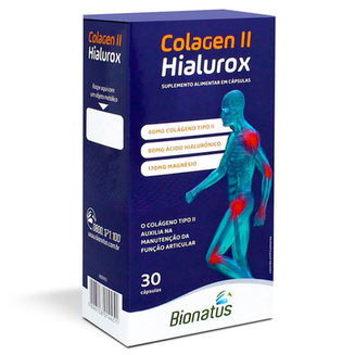 Imagem do produto Colagen Ii Hialurox 30 Cápsulas Bionatus