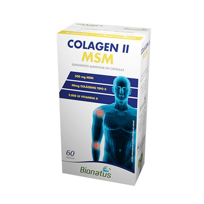 Imagem do produto Colagen Ii Msm 60 Cápsulas Bionatus