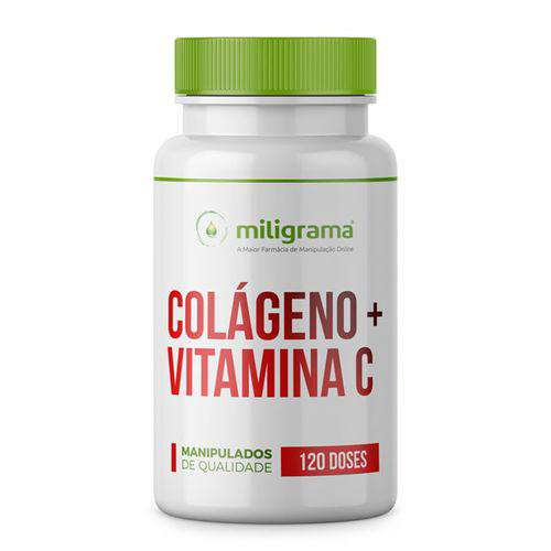 Imagem do produto Colágeno 300Mg Com Vitamina C 300Mg 120 Doses