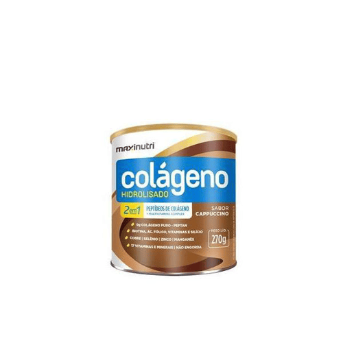 Imagem do produto Colágeno Hidrolisado 2 Em 1 Cappuccino