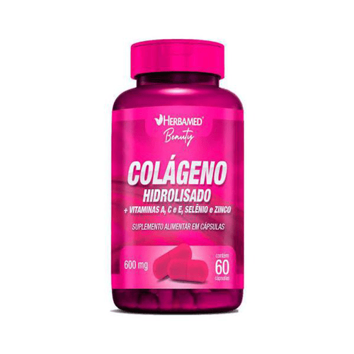 Imagem do produto Colágeno Hidrolisado + Vitaminas Com 60 Cápsulas