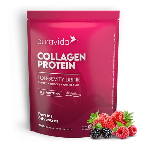 Imagem do produto Colageno Protein Puravida Berries Silvestres 450G
