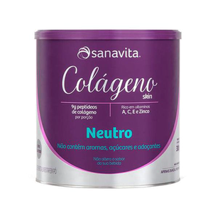 Colágeno Skin Zero Lactose Neutro 300Gr Sanavita