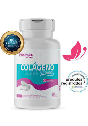 Imagem do produto Colágeno Verisol + Vitaminas E Minerais 60Caps 450Mg Promel