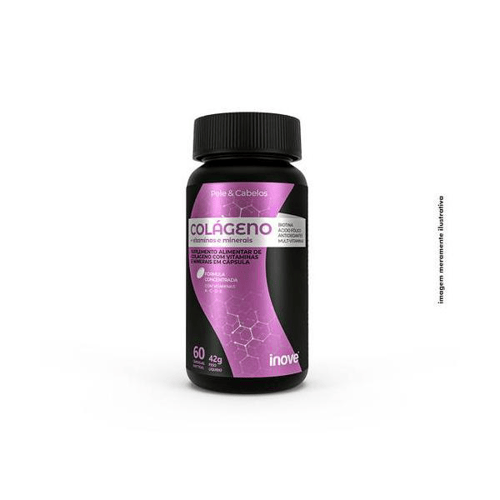 Imagem do produto Colageno + Vitaminas E Minerais Inove Nutrition 60 Caps