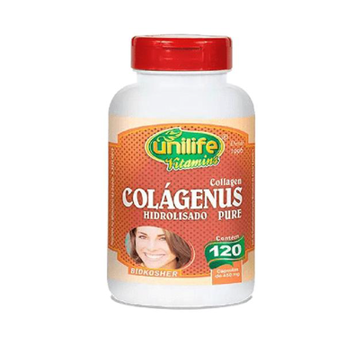 Imagem do produto Colagenus Hidrolizado Pure 450Mg 120 Cápsulas Unilife