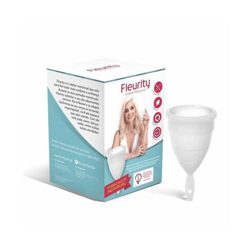Imagem do produto Coletor Menstrual Fleurity Tipo 1 Sem Pigmento 1 Unidade